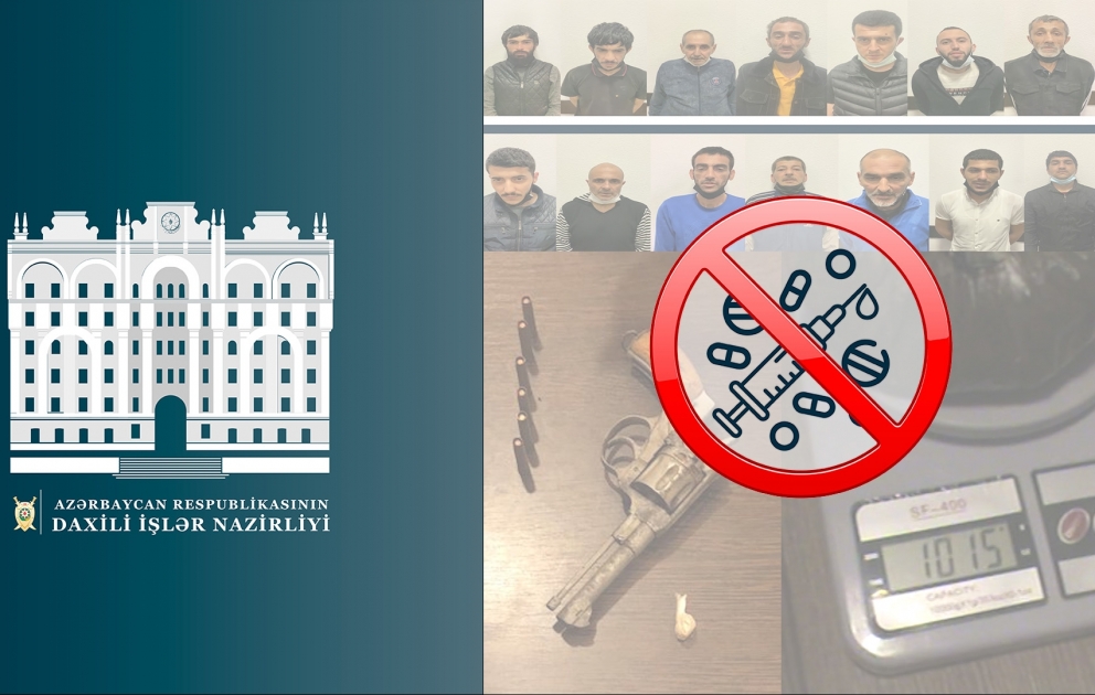 Nəsimi rayonunda narkokuryerlərə qarşı keçirilən əməliyyatlar nəticəsində 14 nəfər saxlanılıb VİDEO