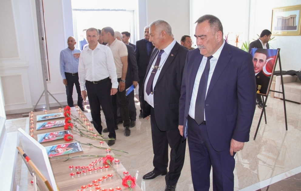 Şəhid Elfak Daşdəmirovun xatirəsi məzunu olduğu Aqrar Universitetdə anılıb VİDEO