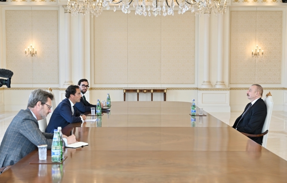 President Ilham Aliyev received NATO Secretary General's Special Representative for Caucasus and Central Asia VIDEO