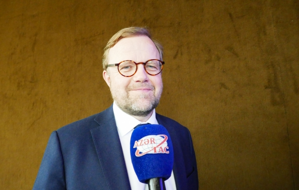 Byorn Berge: Azərbaycan müxtəlif mədəniyyət və din nümayəndələrinin görüş məkanına çevrilib VİDEO