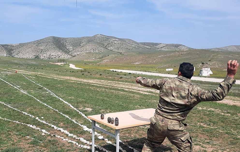 Hərbi qulluqçular arasında beşnövçülük üzrə yarışlar keçirilib VİDEO