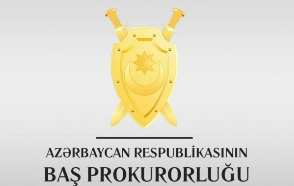 Baş Prokurorluq həftəlik icmalını təqdim edib VİDEO