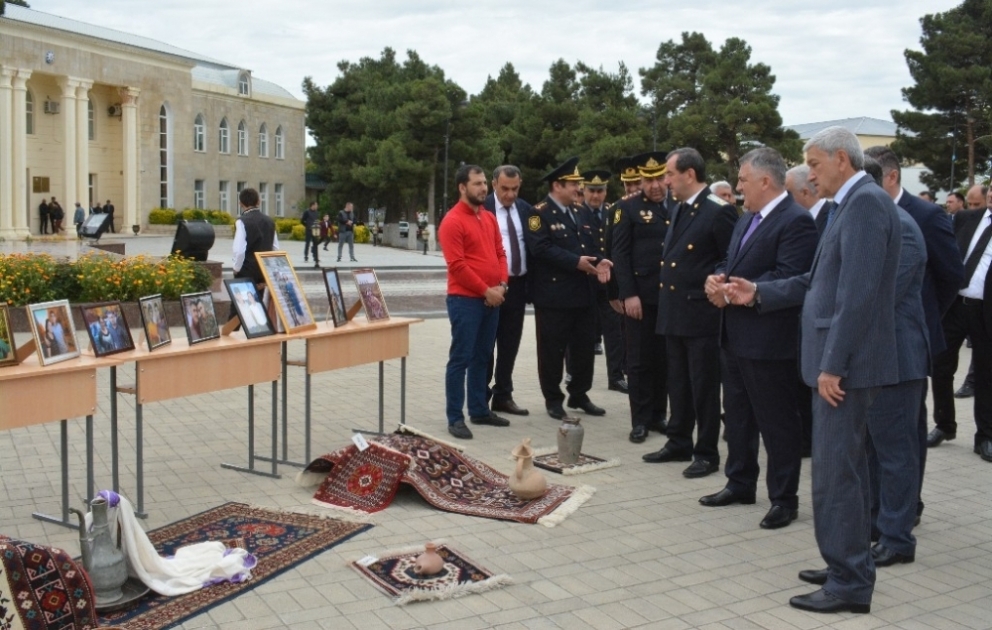 Şabranda ölkəmizin dünya əhəmiyyətli 7 tarixi abidəsindən bəhs edən videoçarx nümayiş etdirilib VİDEO
