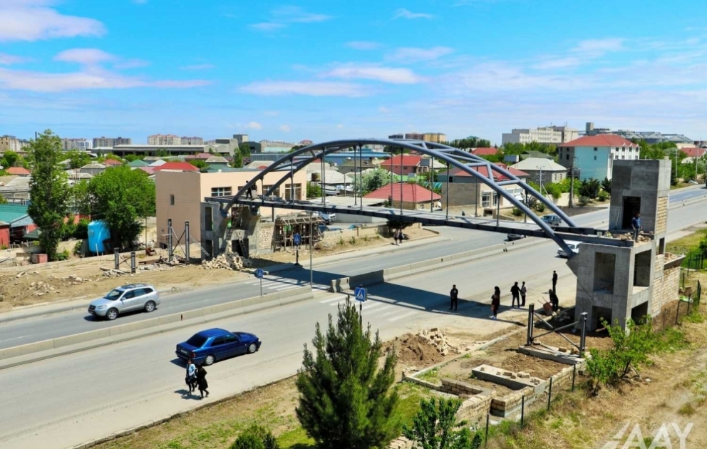 M1, M2 və M4 magistral avtomobil yollarında 8 yerdə keçidlər inşa edilir VİDEO