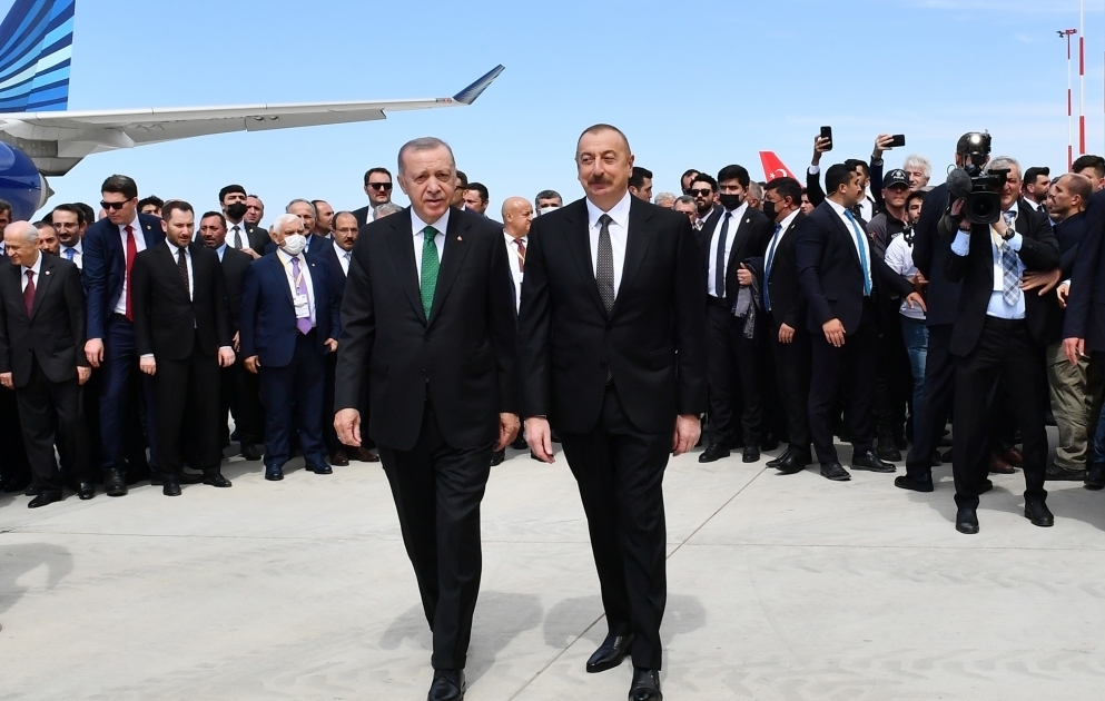 President Ilham Aliyev arrived in Turkiye for working visit  Azerbaijani and Turkish presidents attended the opening ceremony of the Rize-Artvin Airport VIDEO