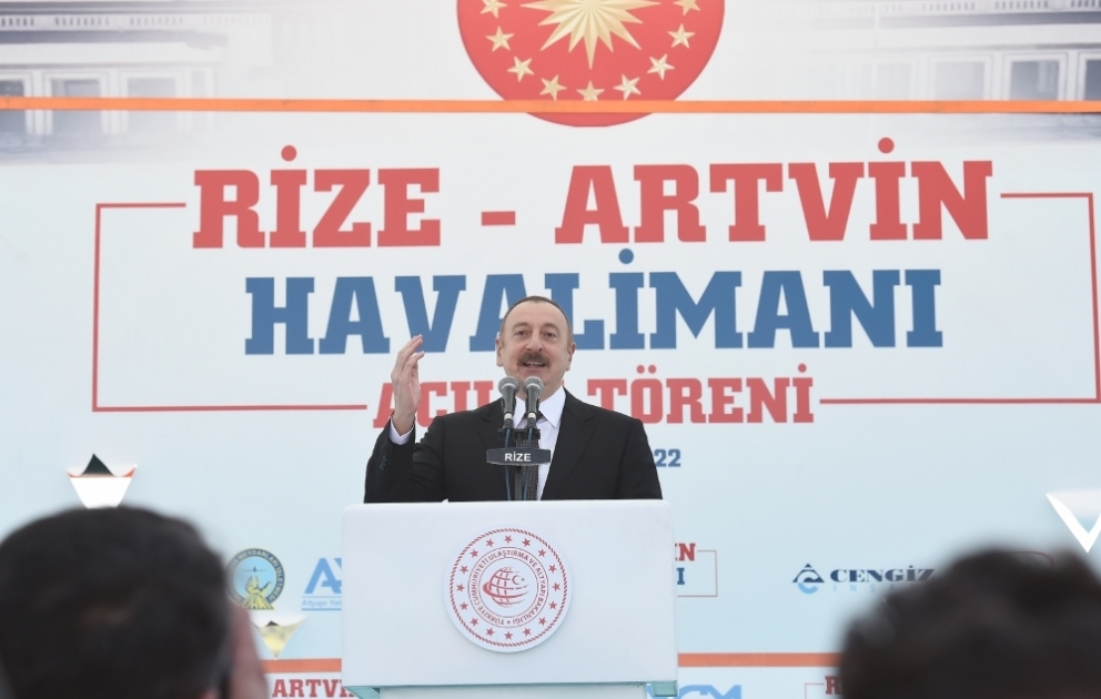 Prezident İlham Əliyev: İkinci Qarabağ savaşının ilk saatlarından son gününə qədər qardaş Türkiyə xalqı bizim yanımızda idi VİDEO