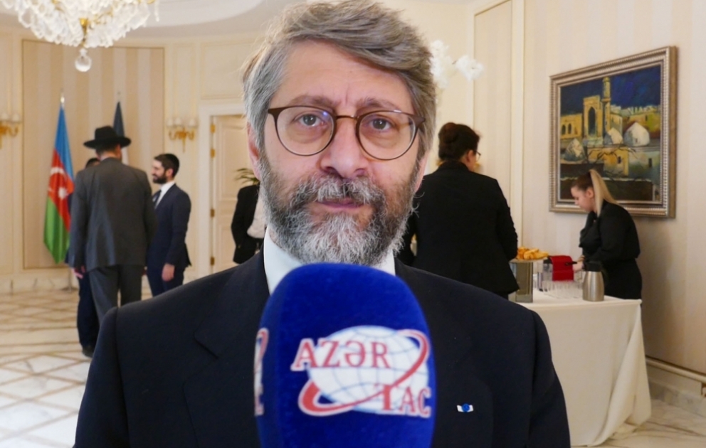 Fransanın baş ravvini: Azərbaycanda güclü dini etiqad azadlığı mövcuddur VİDEO