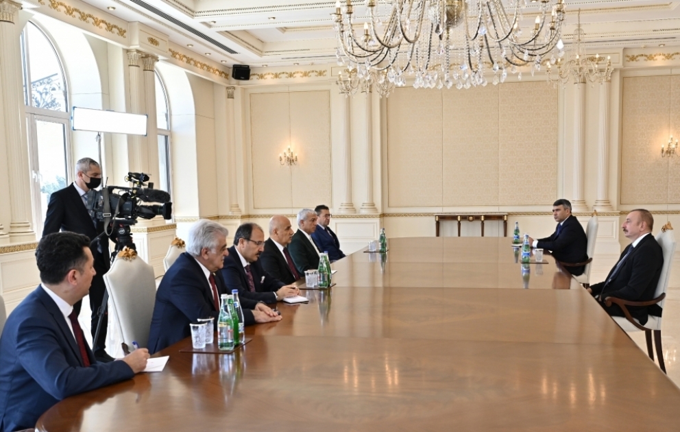 President Ilham Aliyev received delegation led by minister of agriculture and forestry of Turkiye VIDEO