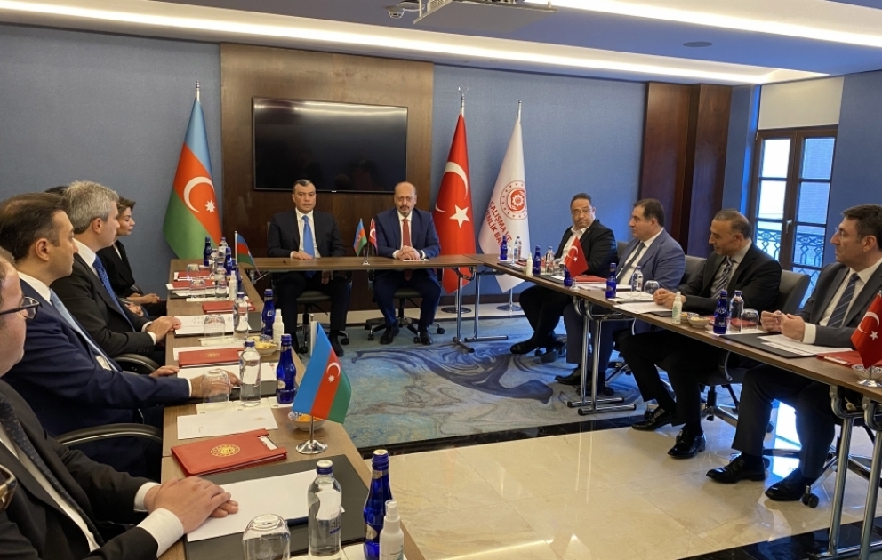 Azərbaycan ilə Türkiyənin Əmək və Sosial Müdafiə nazirliklərinin Birgə Daimi Komissiyanın 10-cu iclası keçirilib VİDEO