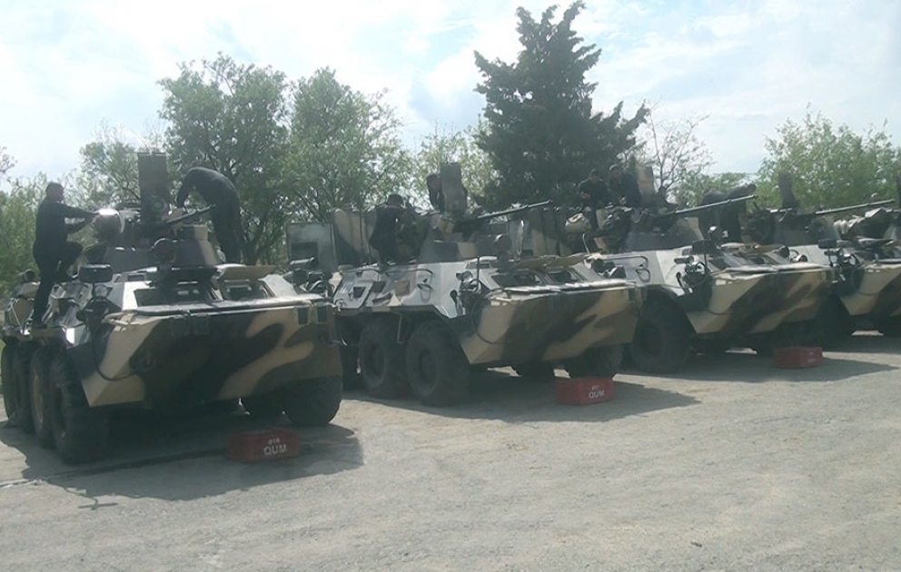 Azerbaijan’s Defense Ministry: Process of transferring weapons and equipment into summer operation mode continues VIDEO