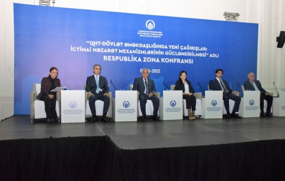 “QHT-dövlət əməkdaşlığında yeni çağırışlar: ictimai nəzarət mexanizmlərinin gücləndirilməsi” mövzusunda zona konfransı keçirilib VİDEO