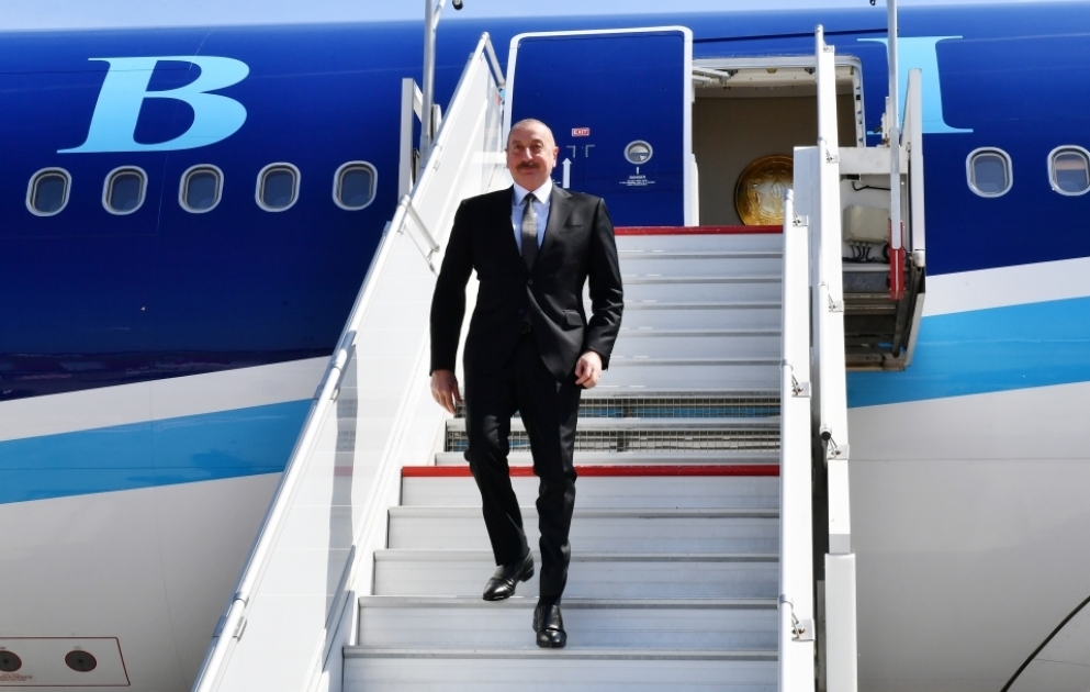 Le président azerbaïdjanais est venu à Bruxelles pour une visite de travail VIDEO