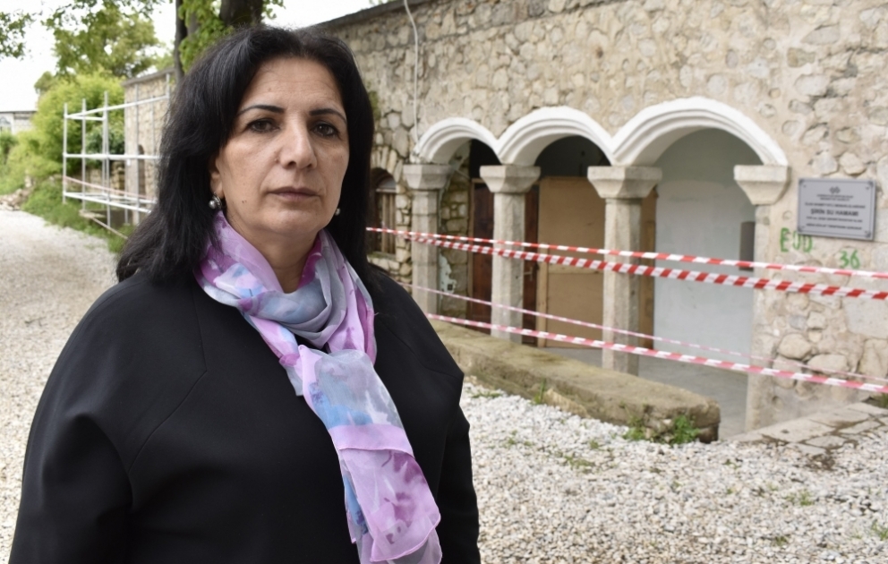 Məhbubə Əliyeva: Şuşanın tarixi abidələrinin bərpası bir şuşalı kimi məni çox sevindirir VİDEO