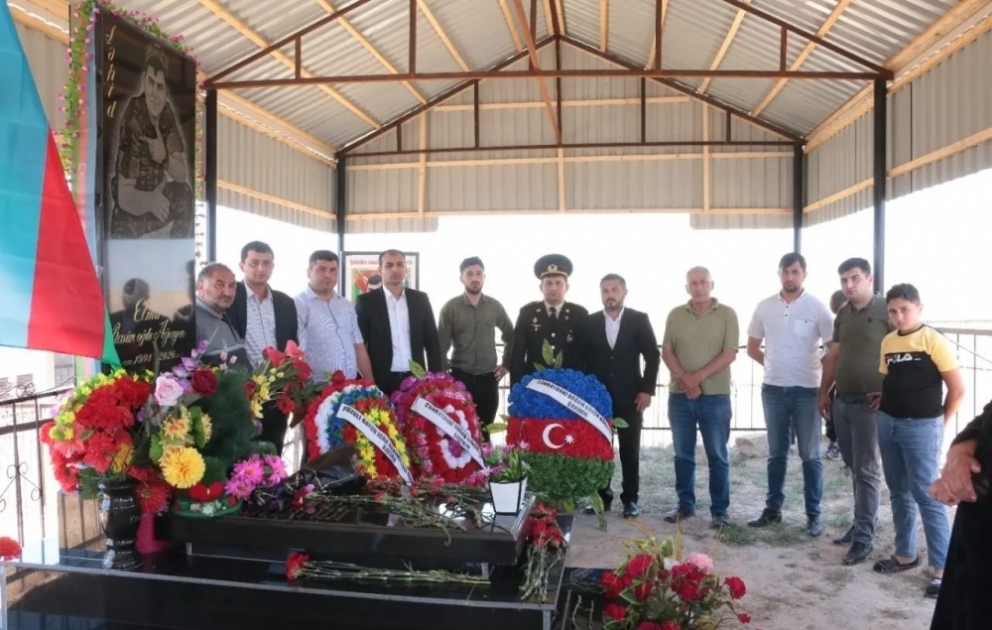 Şəhid Elmir Ağayevin xatirəsi anılıb VİDEO