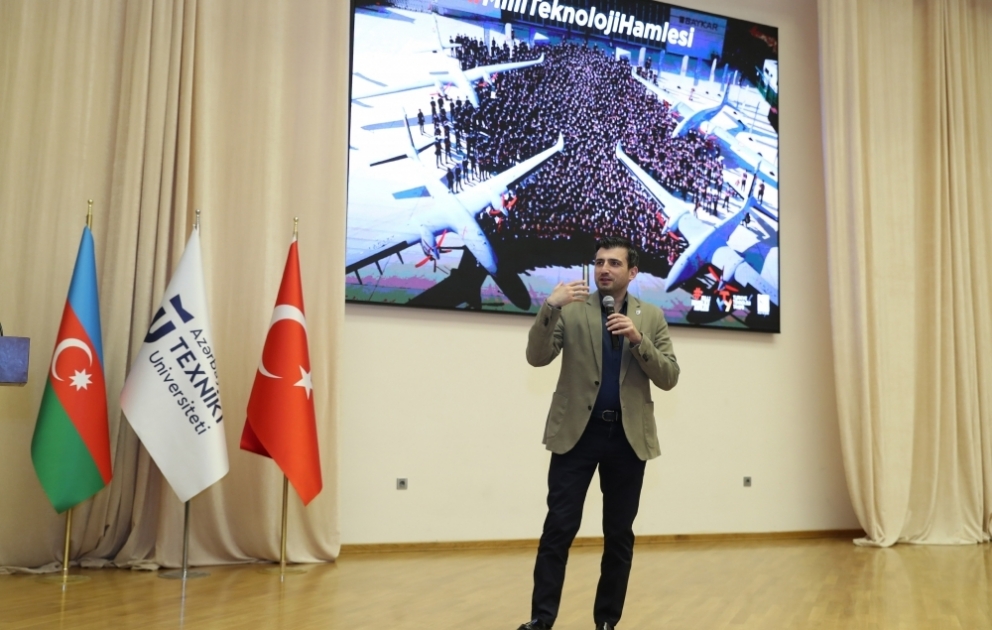 Selçuk Bayraktara Azərbaycan Texniki Universitetinin fəxri doktoru adı verilib VİDEO