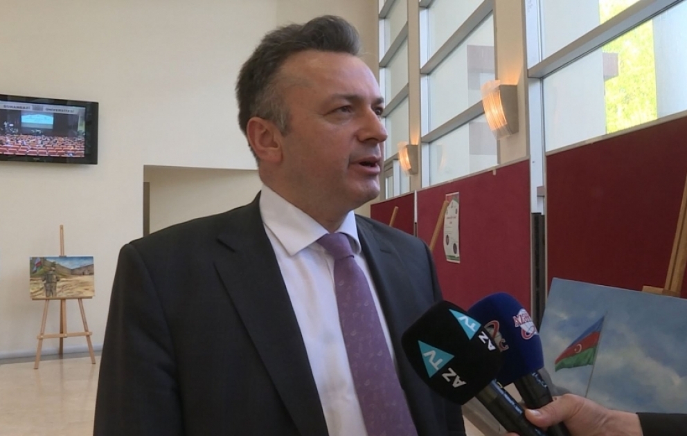 Rektor Kemal Şenocak: Azərbaycanlılar bizim can qardaşlarımızdır VİDEO