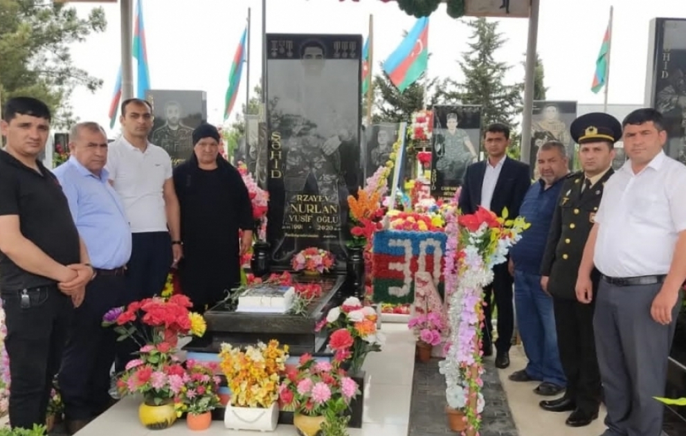 Şəhid Nurlan Rzayevin xatirəsi anılıb VİDEO
