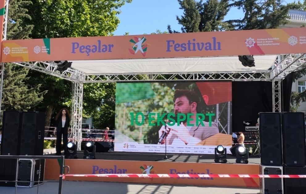 Peşələr festivalının növbəti dayanacağı Mingəçevir şəhəri olub FOTO VİDEO