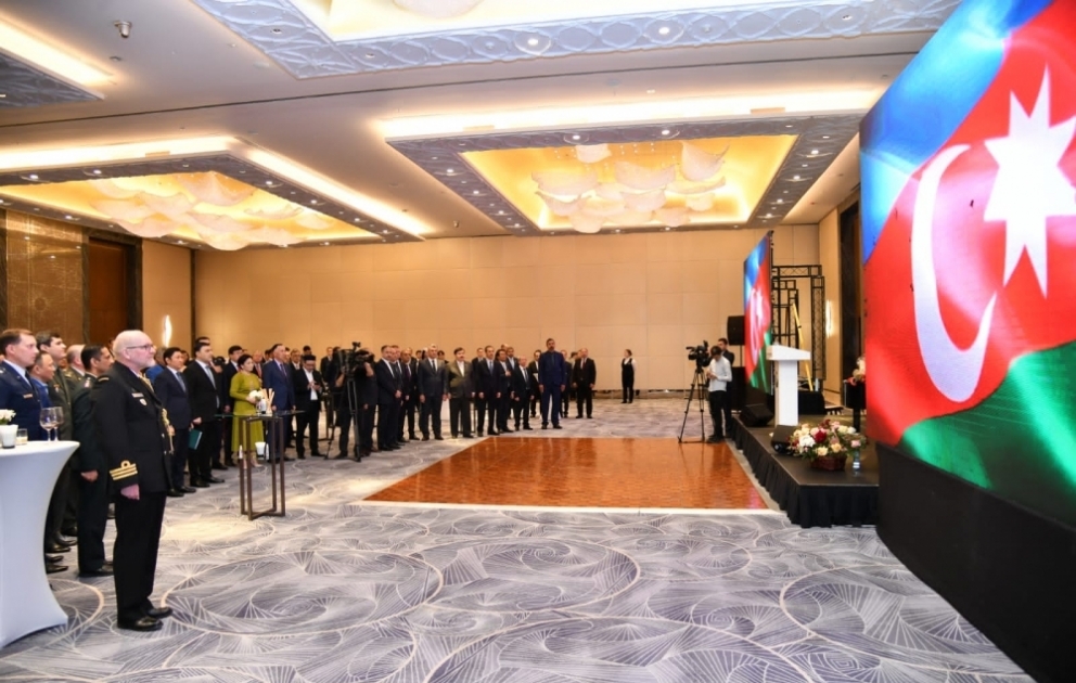 Azərbaycan-Qazaxıstan diplomatik münasibətlərin 30 illiyi və Müstəqillik Günü Nur-Sultanda qeyd edilib VİDEO
