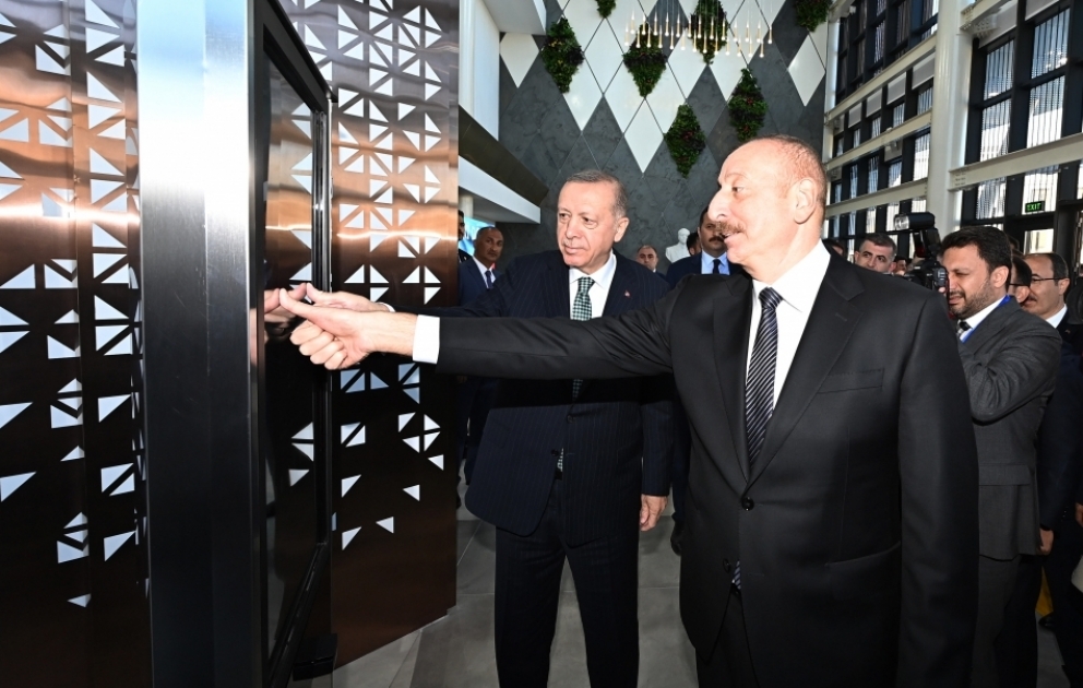 Les présidents azerbaïdjanais et turc participent à l’inauguration du centre 7 du Service ASAN de Bakou et du centre « Bilim Bakou » VIDEO
