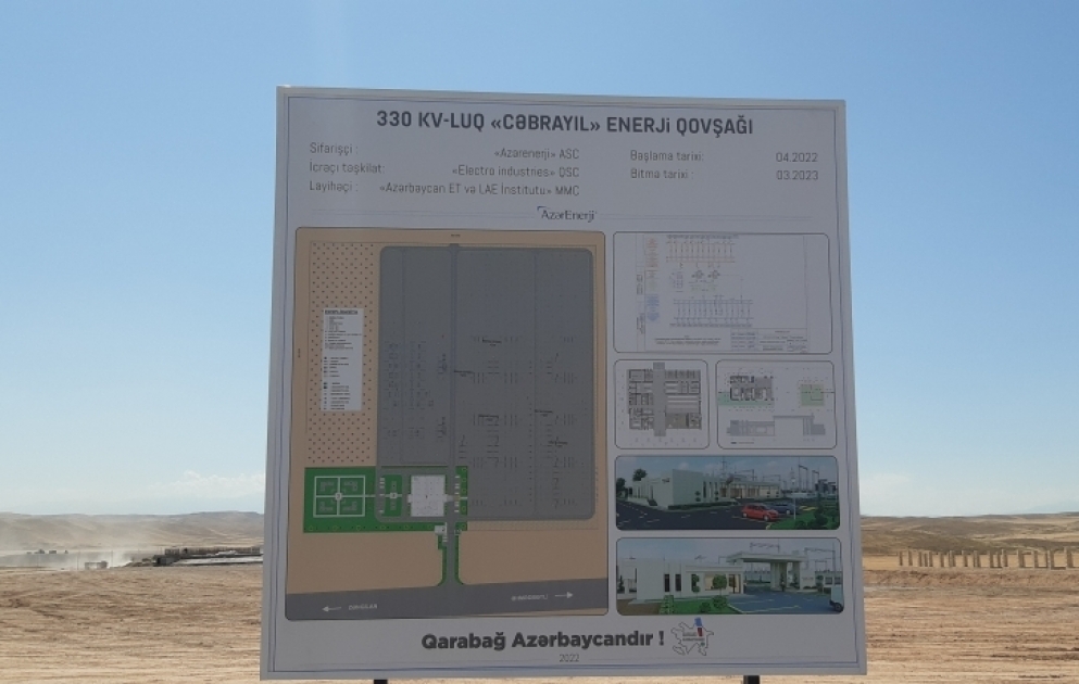 “Cəbrayıl” enerji qovşağı ölkəmizin beynəlxalq enerji dəhlizi yaradılması sahəsində əhəmiyyətinin bariz nümunəsidir VİDEO