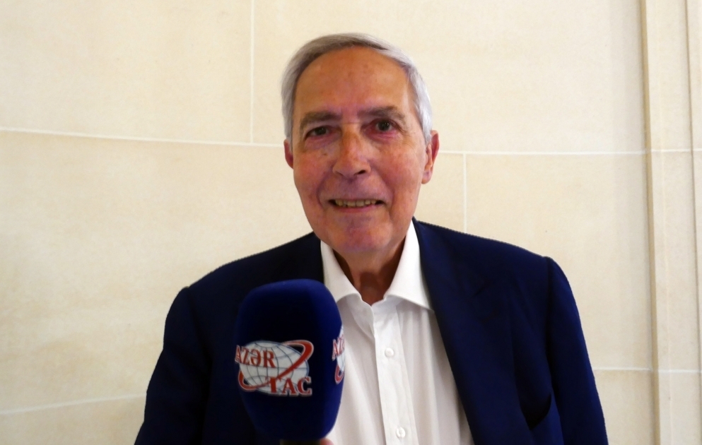 Pyer Benolyel: Əminəm ki, Azərbaycan müstəqilliyini daha da möhkəmləndirəcək VİDEO