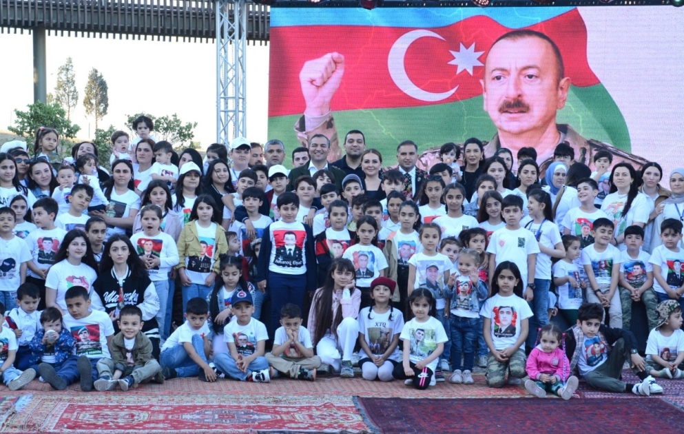 “Yanardağ” qoruğunda Vətən müharibəsi şəhidlərinin uşaqları üçün keçirilən bayram şənliyindən videoçarx hazırlanıb VİDEO