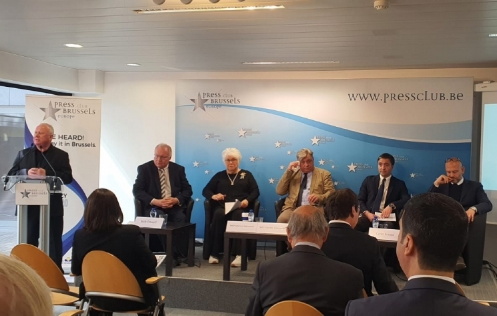 Brüssel Mətbuat Klubunda Cənubi Qafqazda gələcək imkanlar mövzusunda panel müzakirəsi keçirilib VİDEO