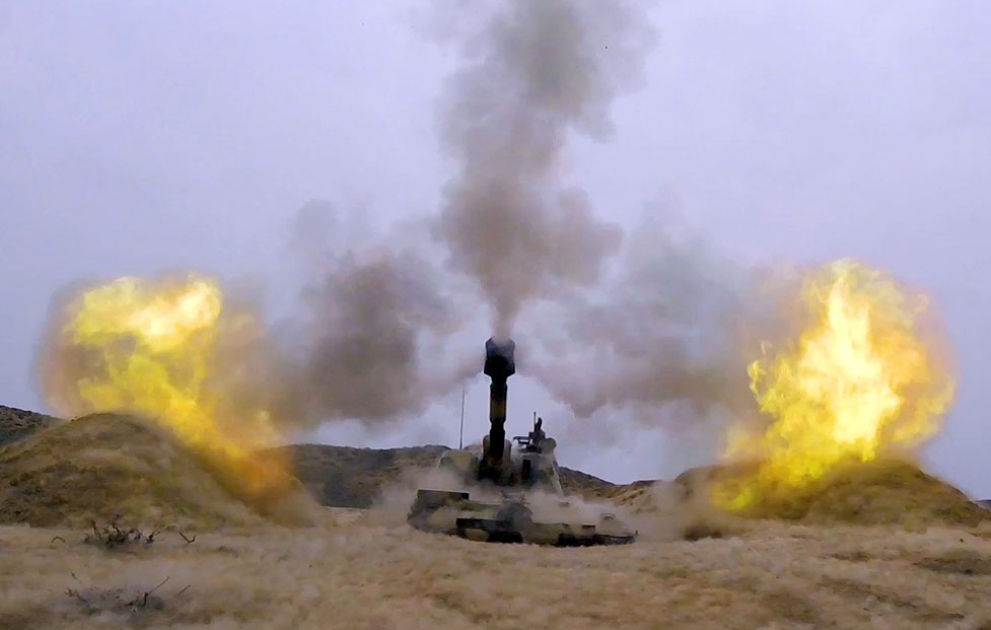 Defense Ministry: Rocket and artillery units conduct live-fire tactical exercises VIDEO
