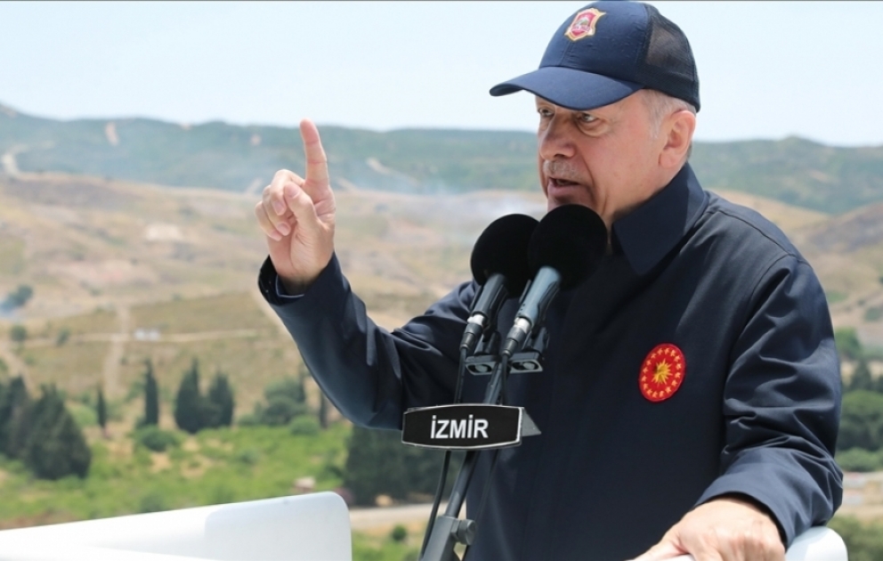 Türkiyə Prezidenti: Qardaş Azərbaycanla əməkdaşlıq içindəyik VİDEO