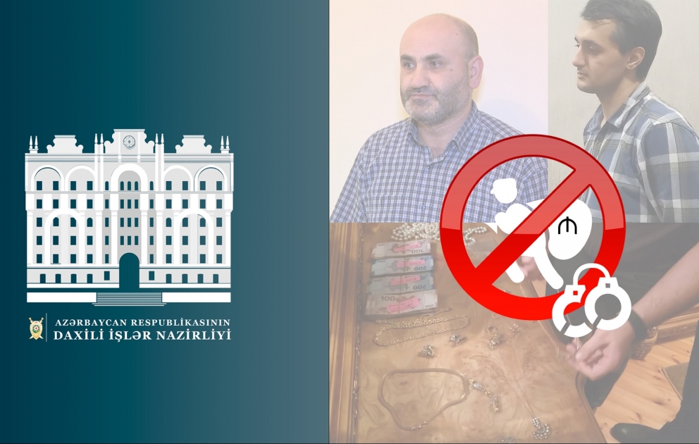 Nərimanov rayonunda dörd evdən 113 min manatlıq oğurluq edən və narkotiklərin satışı ilə məşğul olan şəxslər saxlanılıblar VİDEO