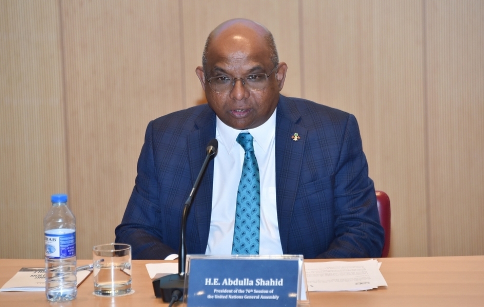 Abdulla Şahid: Dünyada insan hüquqları, münaqişələr və iqlim dəyişikliyi haqqında ciddi düşünmək lazımdır VİDEO