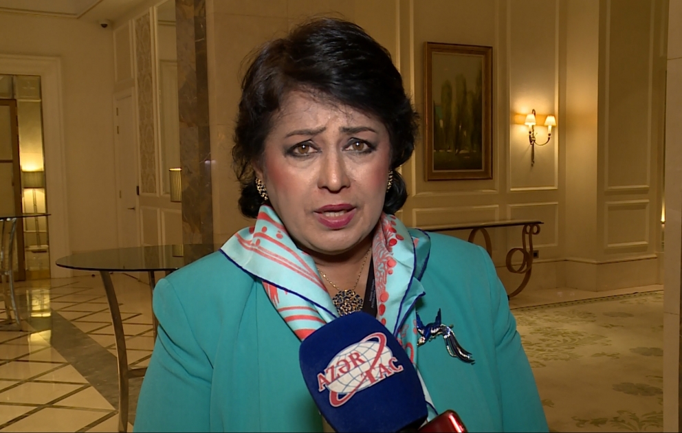 Amina Qurib-Fakim: Prezident İlham Əliyevin Qlobal Bakı Forumuna dəstəyi bizim üçün çox vacibdir VİDEO