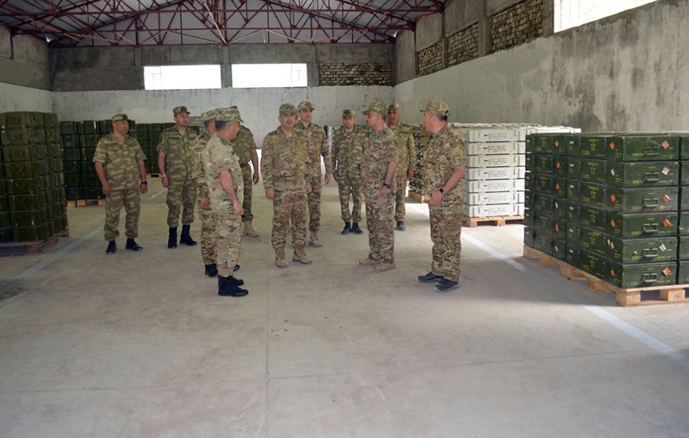 Military facilities under construction in Kalbajar and Lachin inspected VIDEO
