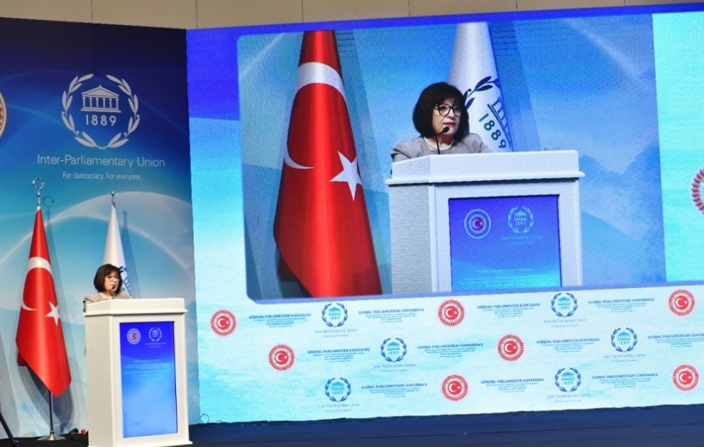 Sahibə Qafarova: Qazanılan Qələbə sayəsində məcburi köçkünlərin öz Vətəninə – Qarabağa qayıtmaq hüququ təmin olunub VİDEO
