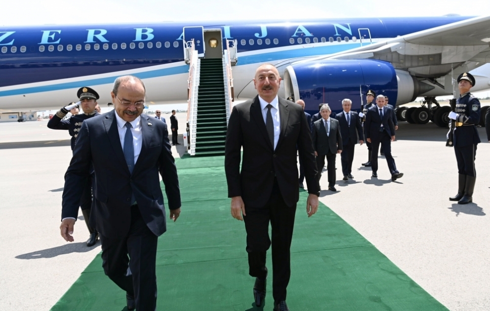 Le président Ilham Aliyev entame une visite d’Etat en Ouzbékistan VIDEO