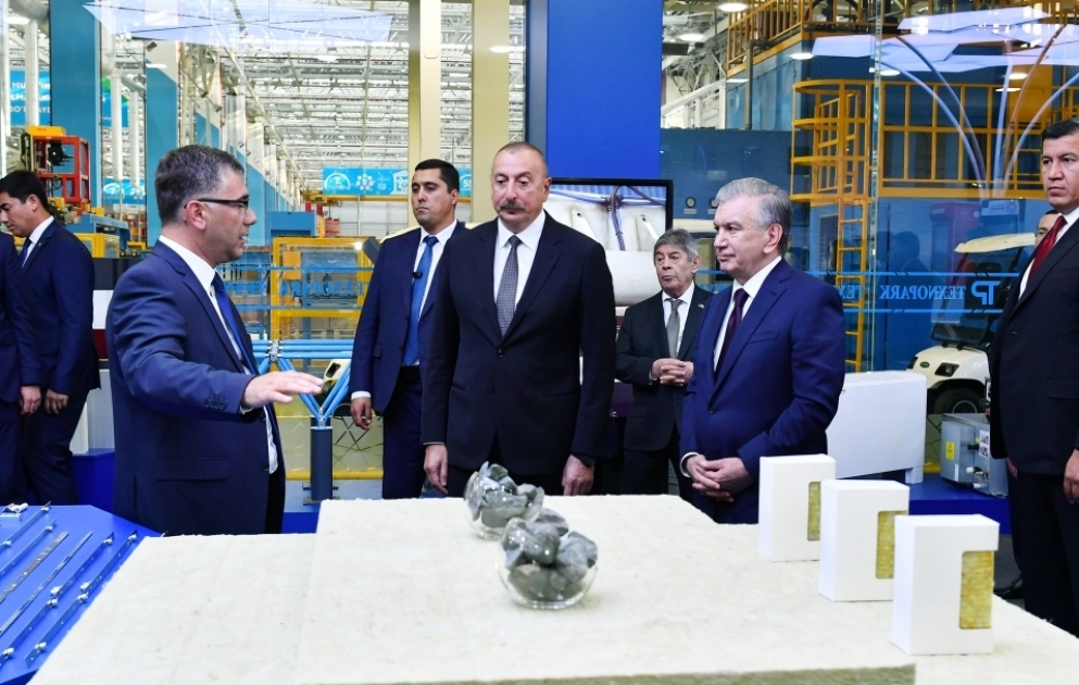 Prezidentlər İlham Əliyev və Şavkat Mirziyoyev Daşkənddə “TEXNOPARK” MMC-nin fəaliyyəti ilə tanış olublar YENİLƏNİB VİDEO