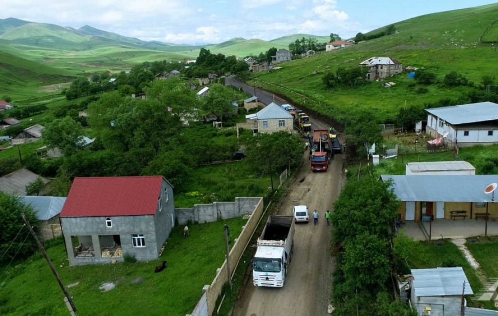 Daşkəsən–Xoşbulaq–Astaf avtomobil yolu yenidən qurulur VİDEO