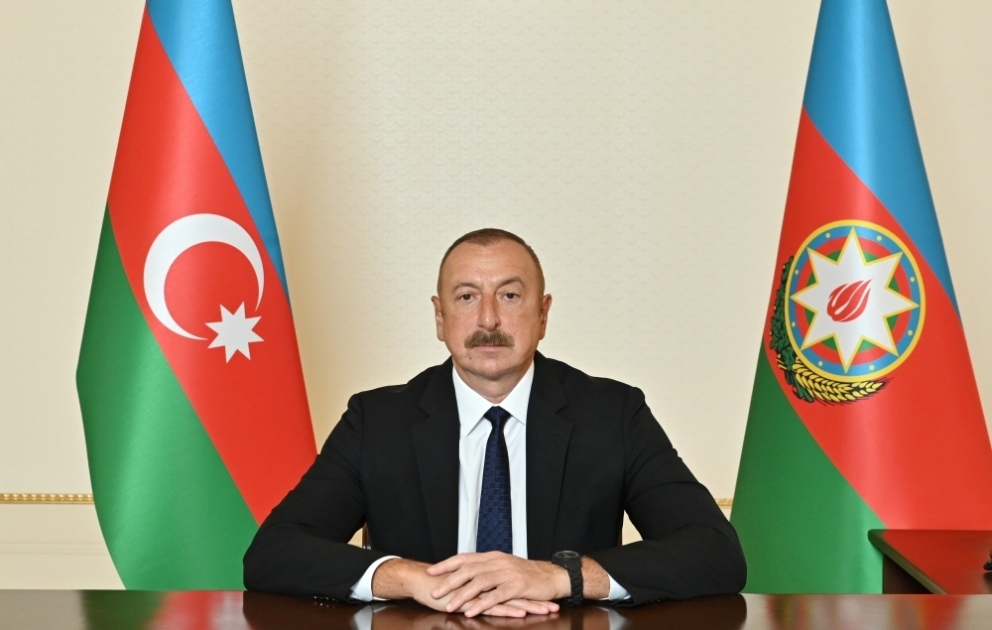 Prezident İlham Əliyev Ümumdünya Şəhər Forumunun 11-ci sessiyasında videoformatda çıxış edib VİDEO