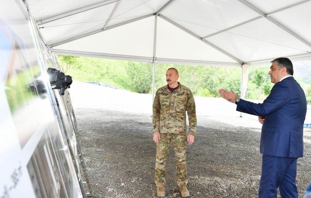 President Ilham Aliyev attended groundbreaking ceremony for Istisu sanatorium in Kalbajar VIDEO