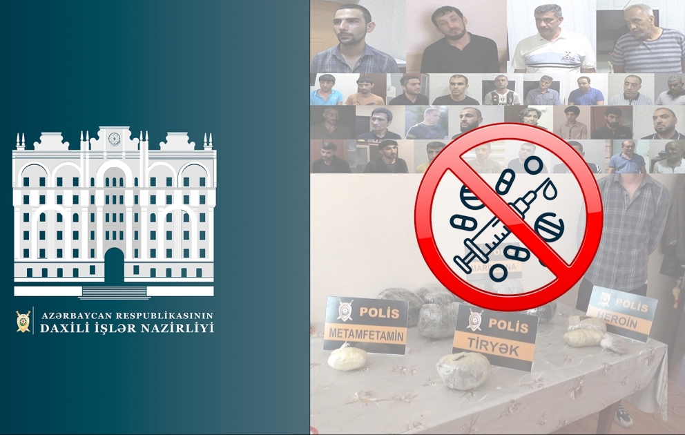 Son 25 gündə 32 narkotacir tutulub, onlardan 90 kiloqram narkotik vasitə aşkarlanıb VİDEO