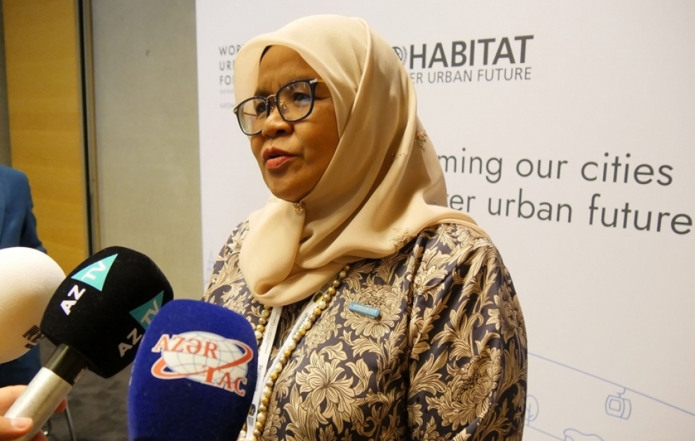 UN-HABITAT-ın icraçı direktoru Azərbaycana dəstəyə görə təşəkkür edib VİDEO