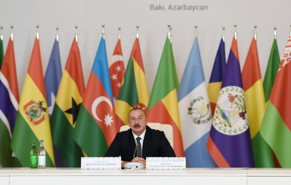 La Conférence de Bakou du Réseau parlementaire du Mouvement des non-alignés a débuté  Le président azerbaïdjanais Ilham Aliyev a participé à la conférence VIDEO