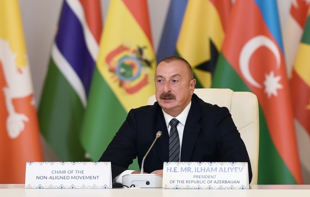 Qoşulmama Hərəkatı Parlament Şəbəkəsinin Bakı konfransı işə başlayıb  Azərbaycan Prezidenti İlham Əliyev konfransda iştirak edib YENİLƏNİB-3 VİDEO