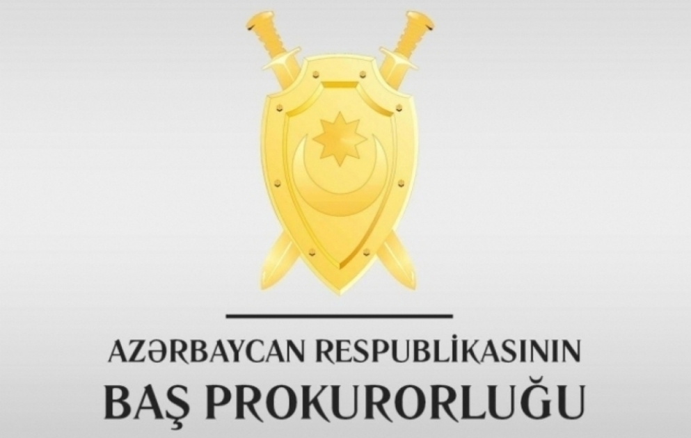 Baş Prokurorluq həftəlik icmalını təqdim edib VİDEO