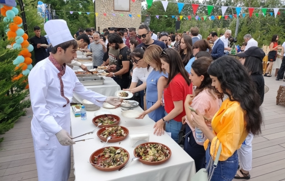 Şamaxıda növbəti dəfə Qida Festivalı təşkil olunub VİDEO
