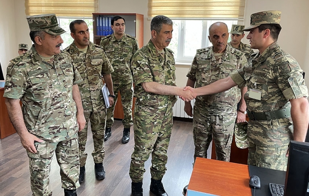 На территории Ходжавендского района сдано в эксплуатацию новое здание штаба ВИДЕО