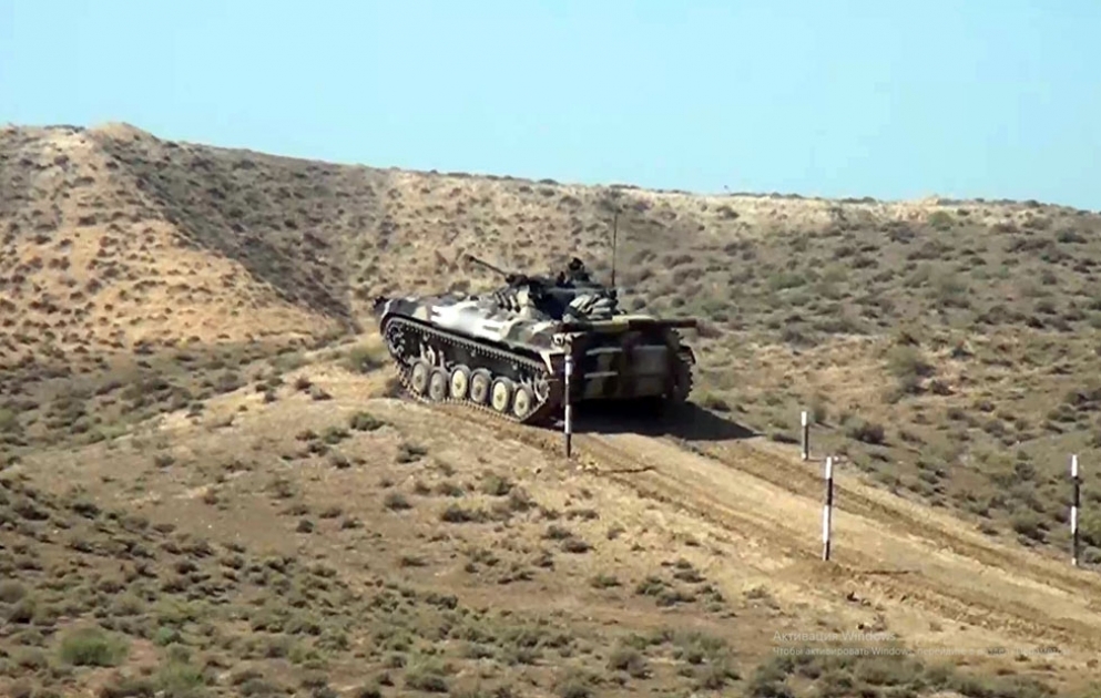 Mechanized units carried out practical training exercises VIDEO