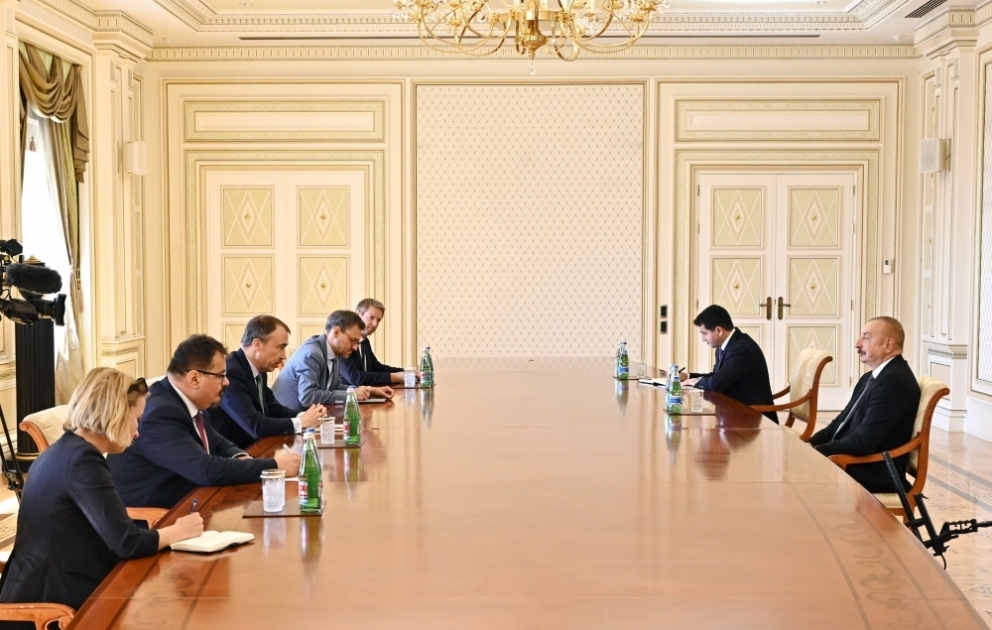 President Ilham Aliyev received EU Special Representative for South Caucasus VIDEO