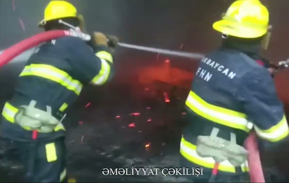 FHN: Ötən sutka ərzində 90 halda yanğına çıxış faktı üzrə qəza-xilasetmə əməliyyatları həyata keçirilib VİDEO